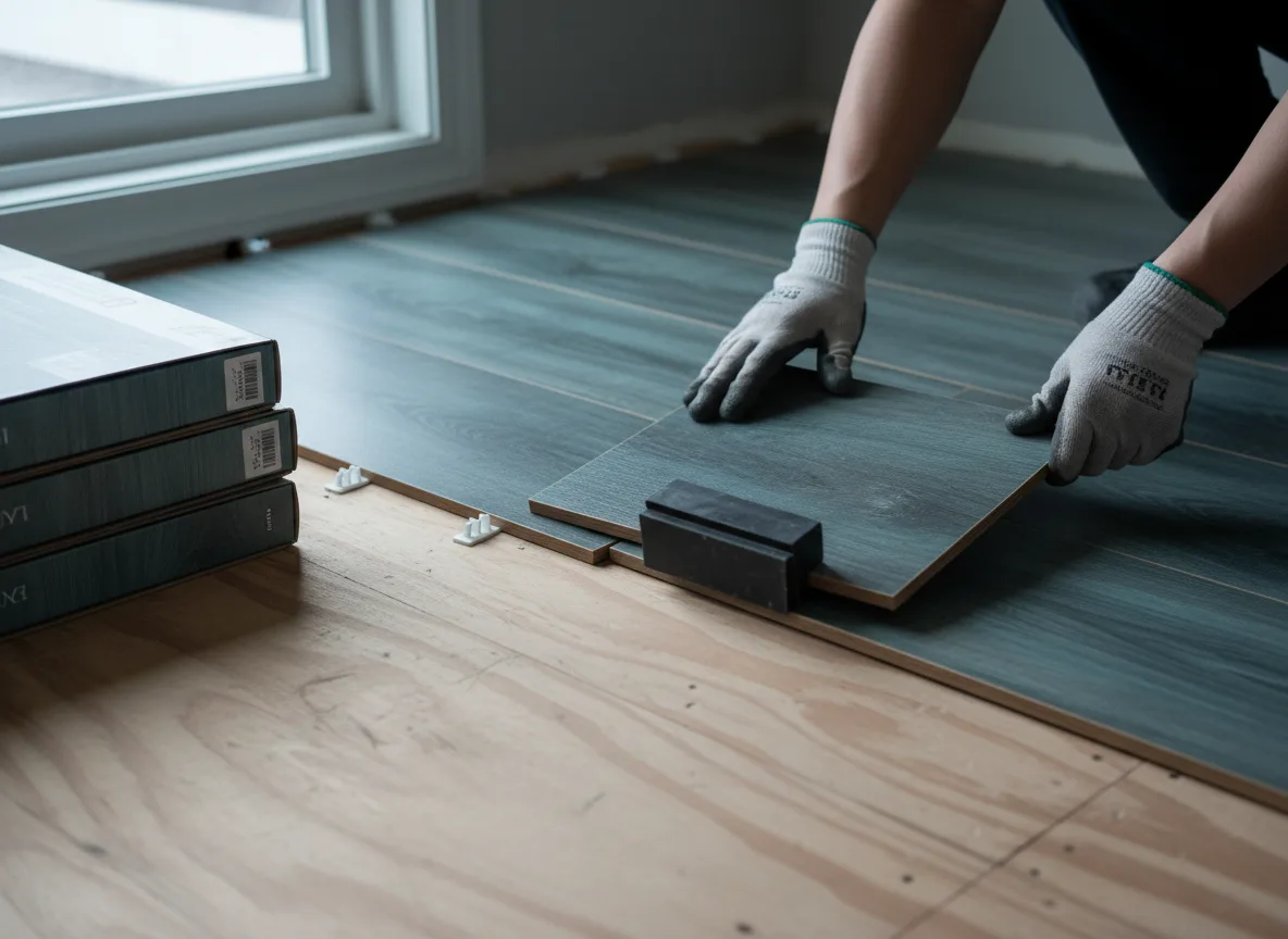 Luxury Vinyl Plank Installation company in Farmersville, IL